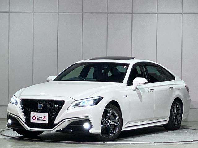 クラウンハイブリッド ＲＳアドバンス　サンルーフ・黒本革シート・エアーシート・シートヒーター・デジタルインナーミラー・パノラミックビューモニター・純正ＳＤナビ・Ｂｌｕｅｔｏｏｔｈオーディオ・フルセグ・パーキングアシスト・Ｂｌｕ－ｒａｙ再生（29枚目）