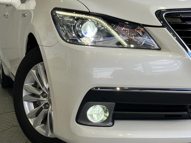 クラウンハイブリッド ロイヤルサルーン プリクラッシュセーフティー・レーダークルーズコントロール・コーナーセンサー・パワーシート・シートヒーター・オートディスチャージライト・純正HDDナビ・Bluetoothオーディオ・フルセグ・Bカメラ・(38枚目)