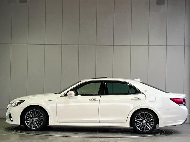 クラウンハイブリッド アスリートＧ　サンルーフ！パノラミックビューモニター・純正ＳＤナビ・Ｂｌｕｅｔｏｏｔｈオーディオ・フルセグ・黒本革シート・エアーシート・シートヒーター・プリクラッシュセーフティー！１８インチＡＷ！ドラレコ！（34枚目）