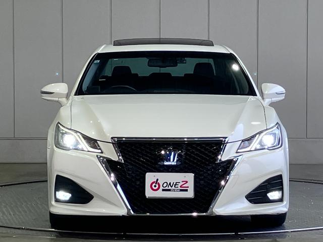 クラウンハイブリッド アスリートＳ　ワンオーナー・サンルーフ・パノラミックビューモニター・Ｂｌｕｅｔｏｏｔｈオーディオ・純正ナビ・コーナーセンサー・プリクラッシュセーフティー・レーダークルーズコントロール・１８インチスパッタリングＡＷ（27枚目）