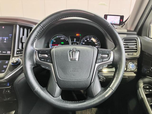 クラウンハイブリッド アスリートＳ　ワンオーナー・サンルーフ・パノラミックビューモニター・Ｂｌｕｅｔｏｏｔｈオーディオ・純正ナビ・コーナーセンサー・プリクラッシュセーフティー・レーダークルーズコントロール・１８インチスパッタリングＡＷ（49枚目）