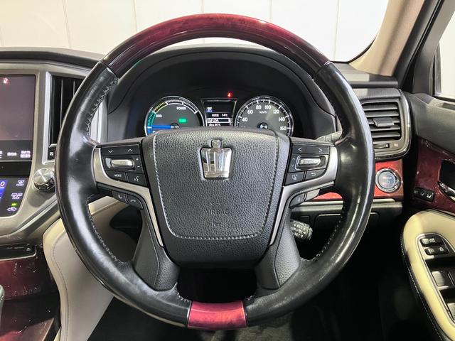 クラウンマジェスタ Fバージョン サンルーフ・ベージュ本革シート・エアーシート・シートヒーター・パワーシート・純正SDナビ・フルセグ・Bluetoothオーディオ・Bカメラ・コンビハンドル・ハンドルヒーター・リアコンソールスイッチ・(60枚目)