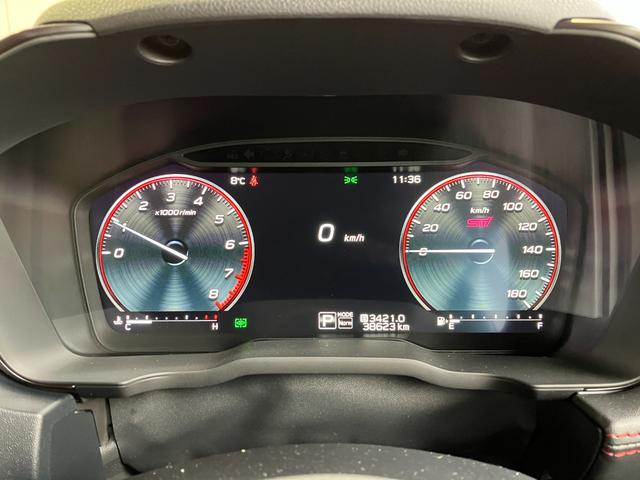 レヴォーグ ＳＴＩスポーツ　ＥＸ　ＳＴｉエアロＦＳＲ・マフラー・Ｒスポイラー・純正ナビ・Ｂｌｕｅｔｏｏｔｈオーディオ・フルセグ・Ｂカメラ・デジタルインナーミラー・黒赤コンビ革シート・シートヒーター・ブラインドスポットモニター・ＥＴＣ・（72枚目）