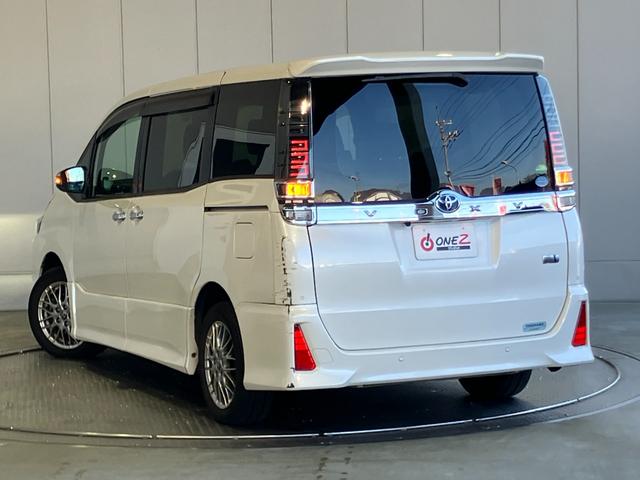 ヴォクシー ハイブリッドＺＳ　煌ＩＩＩ　９インチＳＤナビ・Ｂｌｕｅｔｏｏｔｈオーディオ・フルセグ・Ｂカメラ・フリップダウンモニター・両側パワースライド・クルーズコントロール・２．０ＥＴＣ・プリクラッシュセーフティー・レーンキープ・純正ＡＷ（34枚目）