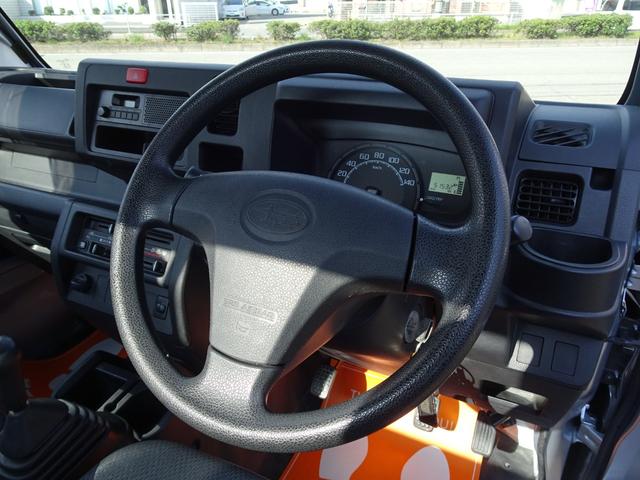 サンバートラック TB 5速マニュアル エアコン パワステ 運転席エアバック 純正ラジオ ETC ドアバイザー 荷台ゴムマット メッキミラーカバー メッキグリルカバー(15枚目)