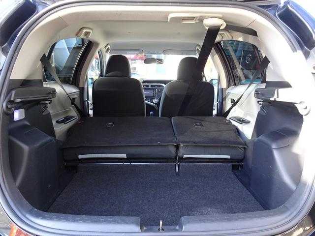 アクア Ｓ　モデリスタエアロ　純正ナビ　フルセグＴＶ　ＣＤ・ＤＶＤ再生　Ｂｌｕｅｔｏｏｔｈ　ＵＳＢ　バックカメラ　ＥＴＣ　キーレス　リアフイルム　ＬＥＤヘッドライト　フォグライト　スペアキー（18枚目）