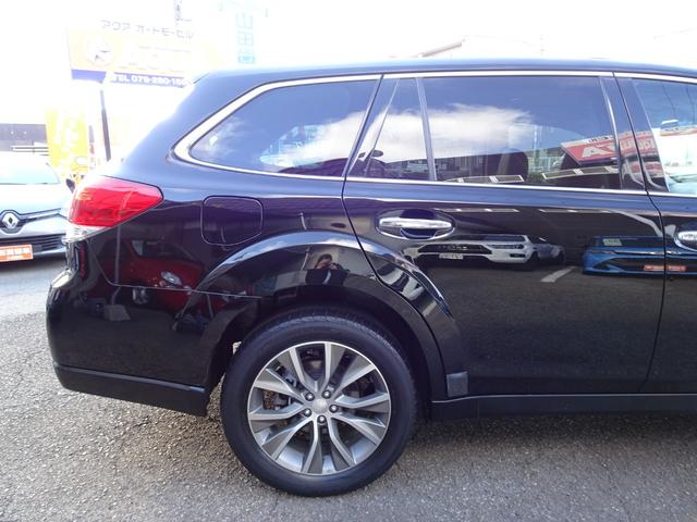 レガシィアウトバック 2.5iアイサイト Sパッケージリミテッド サンルーフ 衝突軽減ブレーキ レーダークルーズ スマートキー ハーフレザーシート 前席パワーシート HDDナビ フルセグTV DVD・CD再生 バックカメラ ETC ドラレコ HID 18インチAW(34枚目)