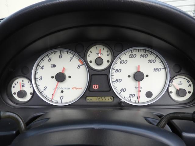 ロードスター ＲＳ　後期型ＲＳ　６速ＭＴ　レイズＴＥ３７　マキシムＥＸマニ　テイン車高調　クロス生地ソフトトップ　ソウルレッド全塗装（30枚目）