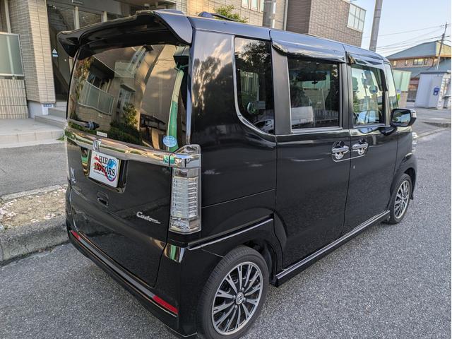 N-BOXカスタム G・ターボパッケージ ワンオーナー車 純正ナビ地デジ バックカメラ 両側パワースライドドア ETC HIDヘッドライト(5枚目)