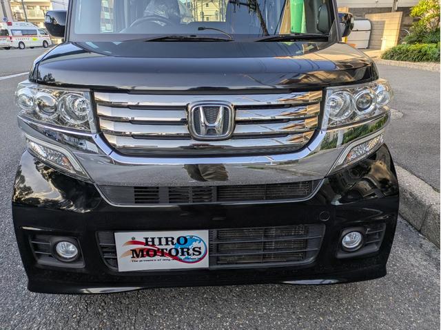 N-BOXカスタム G・ターボパッケージ ワンオーナー車 純正ナビ地デジ バックカメラ 両側パワースライドドア ETC HIDヘッドライト(6枚目)