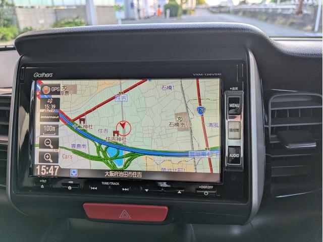 N-BOXカスタム G・ターボパッケージ ワンオーナー車 純正ナビ地デジ バックカメラ 両側パワースライドドア ETC HIDヘッドライト(19枚目)