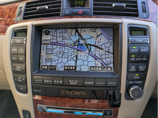 クラウン ロイヤルサルーンG マルチ純正ナビ 純正本革ベージュシート ヘッドアップディスプレイ シートヒーター パワーシート 純正サンシェード バックカメラ ETC クルーズコントロール(15枚目)