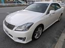 クラウン アスリート　ワンオーナー車　純正本革ブラックシート　サンルーフ　シートヒーター　シートエアコン　バックカメラ　電動パワーシート　タイヤ（ＲＥＧＮＯ　ＧＲ－ＸＩＩ　１８インチ）スペアキー　ＥＴＣ　ショック新品交換（5枚目）