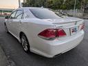 クラウン アスリート　ワンオーナー車　純正本革ブラックシート　サンルーフ　シートヒーター　シートエアコン　バックカメラ　電動パワーシート　タイヤ（ＲＥＧＮＯ　ＧＲ－ＸＩＩ　１８インチ）スペアキー　ＥＴＣ　ショック新品交換（7枚目）