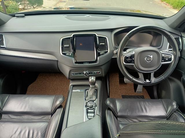 ＸＣ９０ Ｔ６　ＡＷＤ　Ｒデザイン　ポールスターパフォーマンス　パノラマルーフ　３６０度カメラ　パワーテールゲート　２１インチＷＯＲＫアルミ　前後ドラレコ　黒革＆シートヒーター　パドルシフト　ＬＥＤライト　ＥＴＣ　スマートキー２個（13枚目）