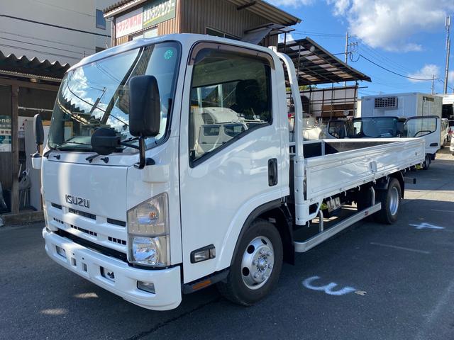 いすゞ エルフトラック 3tワイドロング平ボディ フルフラットロー全低床 準中型免許対応 286 0万円 平成25年 2013年 京都府 中古車 価格 Com