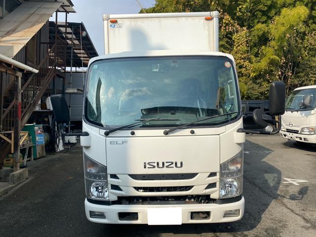 エルフトラック 2t標準セミロングアルミバン サイドドア リヤシャッタードア 総重量4805Kg 庫内両サイド埋込フック4対 バックカメラ TRG-NLR85AN(2枚目)