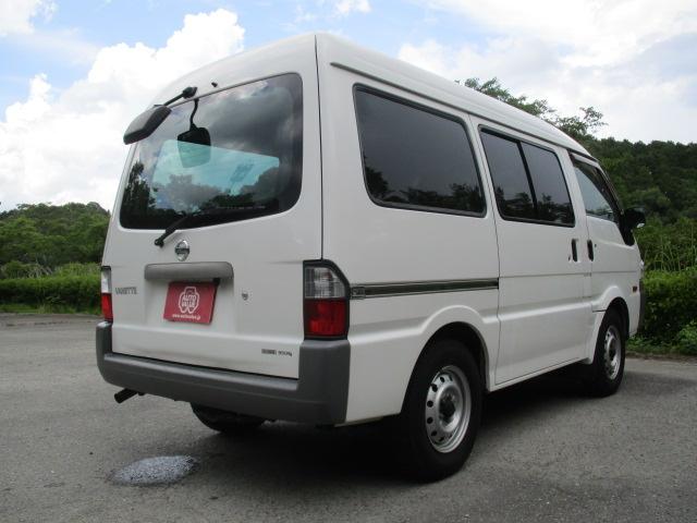 バネットバン ＤＸ　４ＷＤ　オートマ　ハイルーフ　社外ナビ　前後ドラレコ　ＥＴＣ　５人乗りナビ　ＴＶ　Ｂカメラ　９５０ｋｇ積み　左電動ミラー　集中ドアロック　ヘッドライトレベライザー　Ｂミラー　マット・バイザー（6枚目）