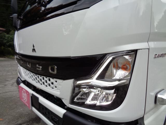 キャンター 垂直パワーゲート付き高床平ボディ　ＮＥＷモデル　３トン積４ＮＯ　バックカメラ　液晶メーターパネル　ＬＥＤヘッドライト　ＬＥＤフォグ　左電格ミラー　スマートキー　坂道発進補助装置　衝突被害軽減ブレーキ　車線逸脱警報装置　横滑り防止装置（15枚目）