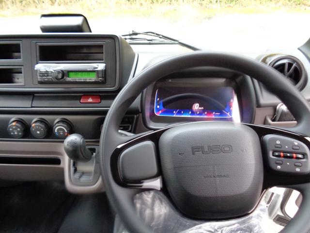 キャンター 垂直パワーゲート付き高床平ボディ　ＮＥＷモデル　３トン積４ＮＯ　バックカメラ　液晶メーターパネル　ＬＥＤヘッドライト　ＬＥＤフォグ　左電格ミラー　スマートキー　坂道発進補助装置　衝突被害軽減ブレーキ　車線逸脱警報装置　横滑り防止装置（35枚目）