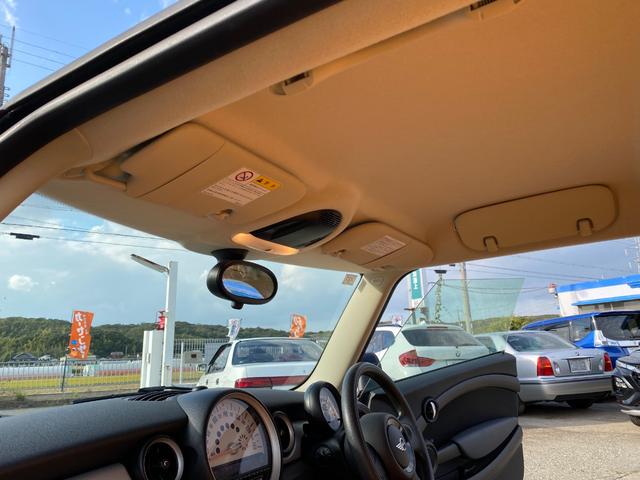 MINI ワン 純正15インチアルミホイール・プッシュスタート・キーレスエントリー・ETC・フォグランプ・純正CDデッキ(37枚目)