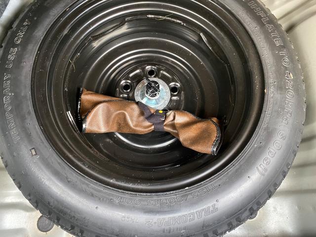 やっぱりスペアタイヤがあると安心です！