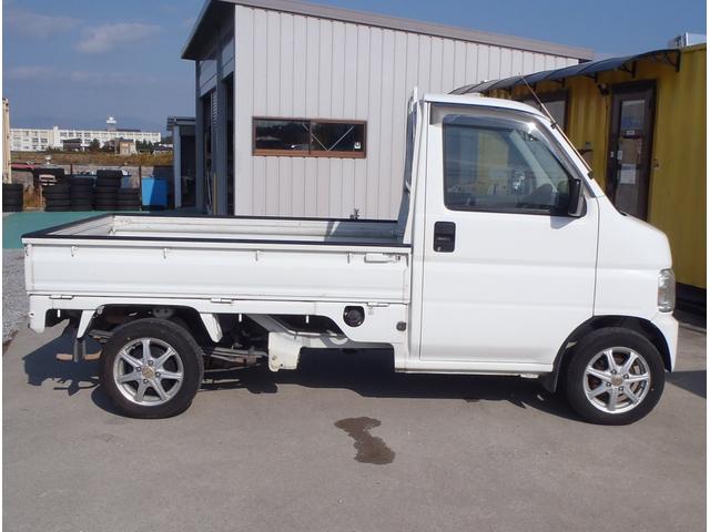 アクティトラック SDX エアコン パワステ フルタイム4WD 5MT KENWOOD CDデッキ 運転席エアバッグ 作業灯 社外13インチアルミ タイミングベルト交換済(4枚目)