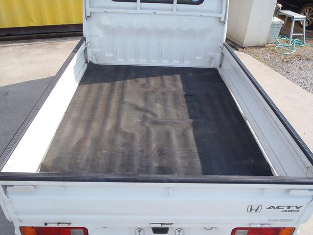 アクティトラック SDX エアコン パワステ フルタイム4WD 5MT KENWOOD CDデッキ 運転席エアバッグ 作業灯 社外13インチアルミ タイミングベルト交換済(22枚目)