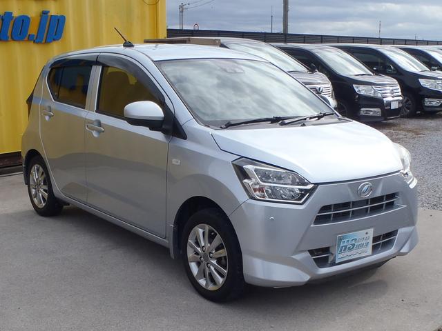 ミライース X SAIII 衝突回避支援システム LEDヘッドライト オートハイビーム エコアイドル KENWOODナビ フルセグTV Bluetooth ETC キーレス 電動格納ミラー 純正14インチアルミ(3枚目)