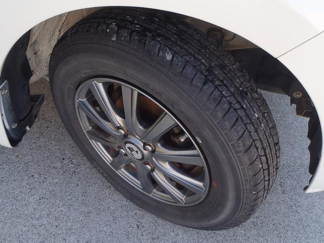 ミラ Ｘスペシャル　５速ＭＴ　キーレス　ＡＢＳ　Ｗエアバッグ　エアコン　パワステ　パワーウインドウ　社外タコメーター　リアガラスフィルム貼り　社外１３インチアルミ（10枚目）