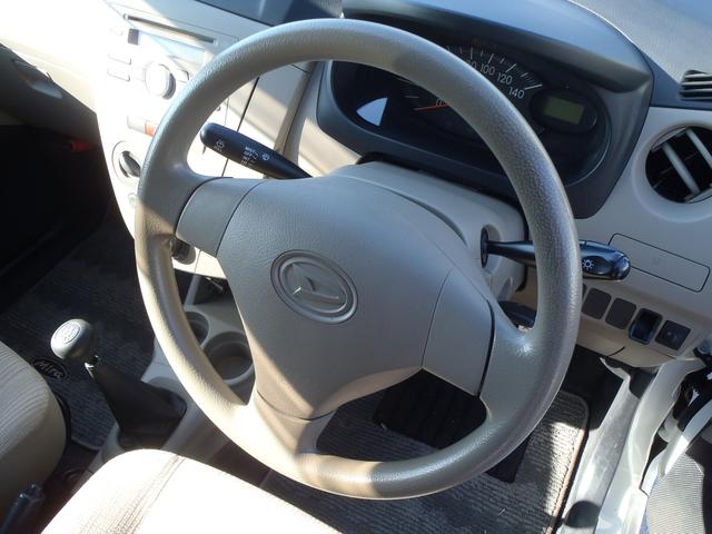 ミラ Ｘスペシャル　５速ＭＴ　キーレス　ＡＢＳ　Ｗエアバッグ　エアコン　パワステ　パワーウインドウ　社外タコメーター　リアガラスフィルム貼り　社外１３インチアルミ（21枚目）