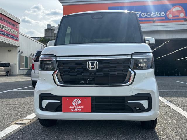N-BOXカスタム ベースグレード 届出済未使用車 ホンダセンシング LEDヘッドライト バックカメラ 片側パワースライドドア 電動パーキングブレーキ オートブレーキホールド 前席シートヒーター スマートキー プッシュスタート(2枚目)