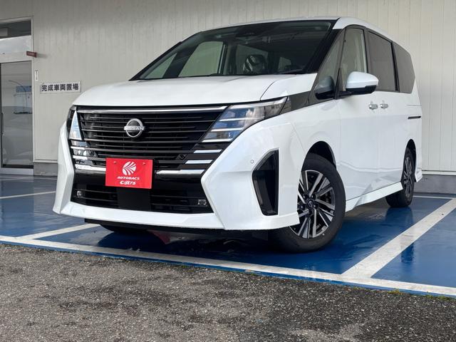 セレナ ｅ－パワー　ハイウェイスターＶ　新車　日産コネクトナビ　アラウンドビューモニター　ＥＴＣ２．０　前後ドライブレコーダー　寒冷地仕様　ホットプラスパッケージ　ＳＯＳコール　ＬＥＤヘッドライト　インテリジェントルームミラー（10枚目）