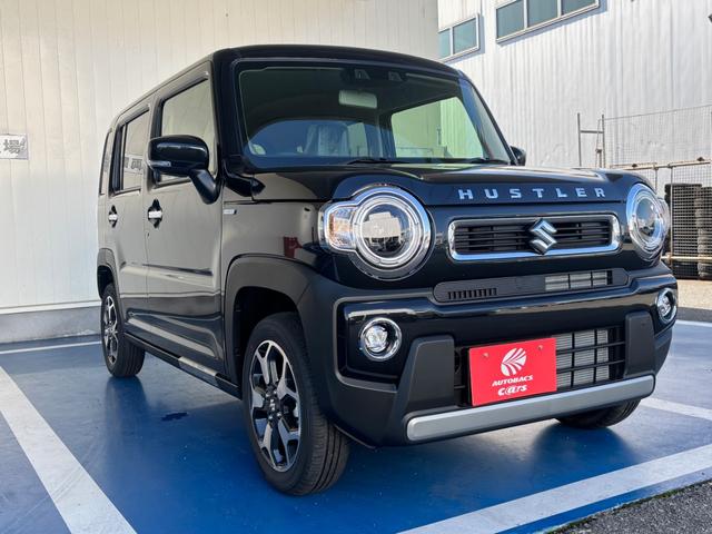 ハスラー ハイブリッドＸ　届出済未使用車　スズキセーフティサポート　衝突被害軽減ブレーキ　ＬＥＤヘッドライト　ＬＥＤフォグ　スマートキー　プッシュスタートシステム　前席シートヒーター　１５インチアルミホイル　電動格納ドアミラー（9枚目）