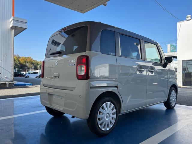 ワゴンＲスマイル ハイブリッドＳ　届出済未使用車　スズキセーフティサポート　ＬＥＤヘッドライト　電動パーキングブレーキ　オートブレーキホールド　左側パワースライドドア　運転席シートヒーター　アクティブクルーズコントロール（11枚目）