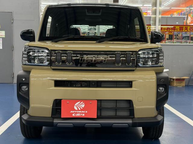 タフト Ｇ　ダーククロムベンチャー　届出済未使用車　スマートアシスト　ＬＥＤヘッドライト　ＬＥＤフォグ　パノラマモニター対応対応カメラ　コーナーセンサー　電動パーキングブレーキ　スカイフィールトップ　前席シートヒーター　スマートキー（2枚目）