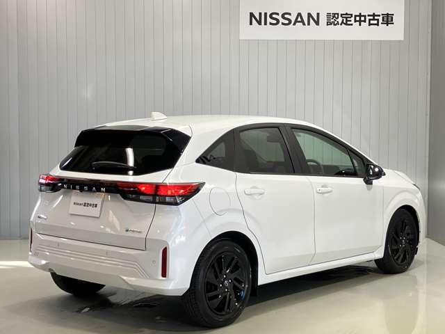 ノート １．２　Ｘ　９０周年記念車　当社社用車アップ・ディーラーＯＰナビ付き（3枚目）