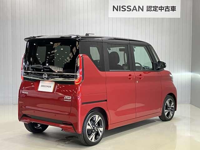 ルークス ６６０　ハイウェイスターＧターボ　プロパイロット　エディション　当社試乗車アップ・純正メモリーナビ・両側（2枚目）