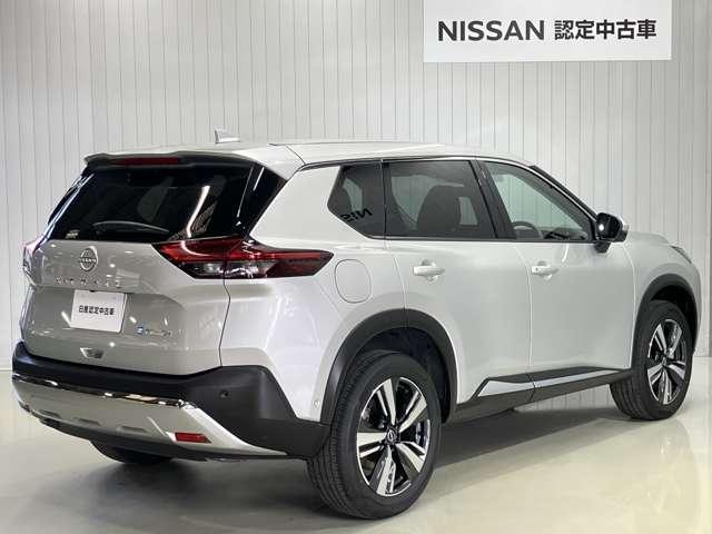 エクストレイル G 1.5 G 2WD社用車アップ・メーカーナビ(12.3インチ)・前席シートヒーター・ステアリングヒーター・プロパイロット・全周囲カメラ・LEDヘッドランプ・LEDフォグランプ・衝突被害軽減ブレーキ(2枚目)