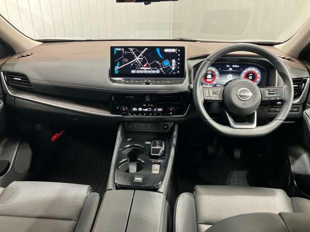 エクストレイル G 1.5 G 2WD社用車アップ・メーカーナビ(12.3インチ)・前席シートヒーター・ステアリングヒーター・プロパイロット・全周囲カメラ・LEDヘッドランプ・LEDフォグランプ・衝突被害軽減ブレーキ(4枚目)