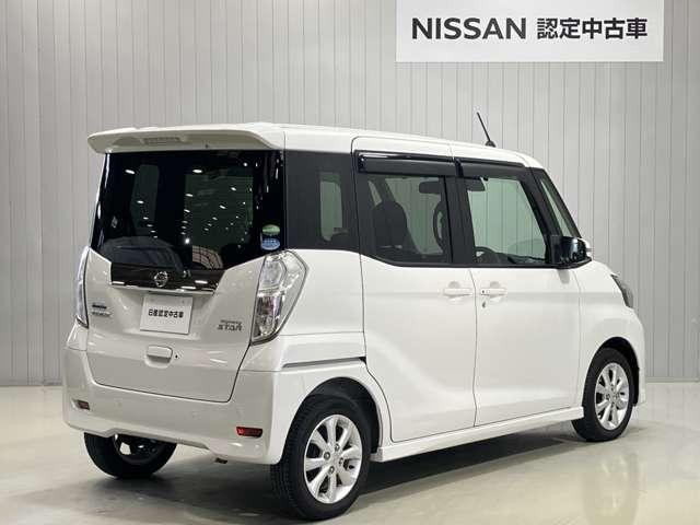 デイズルークス 660 ハイウェイスター Xターボ ワンオーナー・純正SDナビ・左側電動スライ(2枚目)