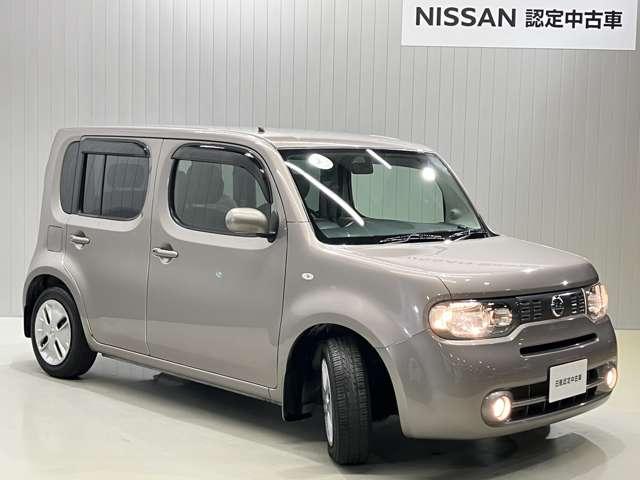 キューブ １５Ｘ　ＣＤチューナー・インテリジェントキー・フォグランプ・ＥＴＣ・マニュアルエアコン（7枚目）