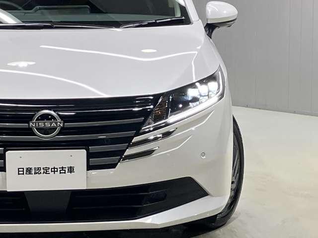 【ＬＥＤヘッドランプ】ハロゲンヘッドランプの約２倍の明るさ！夜の運転も安心です！