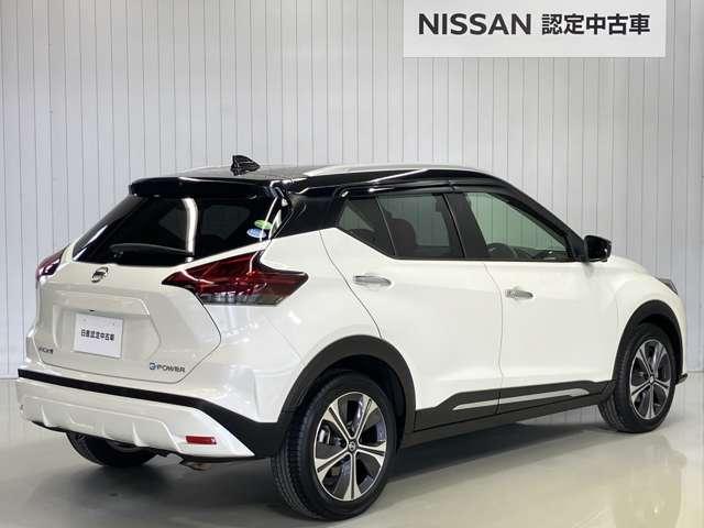 キックス X ツートーンインテリアエディション 1.2 X ツートーン インテリアエディション (e-POWER) ディーラーOPナビ・全周囲カメラ・前席シートヒーター・ステアリングヒーター・LEDヘッドランプ・ハイビームアシスト・ETC2.0(2枚目)