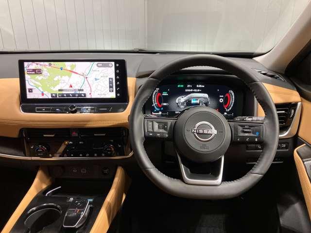 エクストレイル Ｇ　ｅ－４ＯＲＣＥ　当社試乗車・ナッパレザーシート・プロパイロット・１２インチコネクトナビ＆アラウンドビュー・ＥＴＣ２．０・寒冷地仕様（シートヒーター＆ハンドルヒーター）・スマートミラー・電動リヤゲート（47枚目）