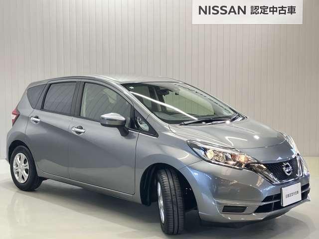 ノート Ｘ　ワンオーナー・純正ＣＤチューナーデッキ・ＥＴＣ・ドライブレコーダー・オートライト・インテリジェントキー・プライバシーガラス・衝突被害軽減ブレーキ・アイドリングストップ機能（8枚目）