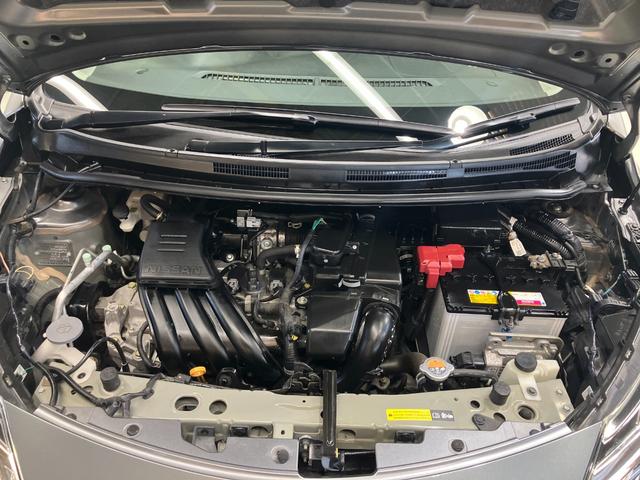 ノート Ｘ　ワンオーナー・純正ＣＤチューナーデッキ・ＥＴＣ・ドライブレコーダー・オートライト・インテリジェントキー・プライバシーガラス・衝突被害軽減ブレーキ・アイドリングストップ機能（35枚目）