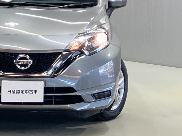 ノート Ｘ　ワンオーナー・純正ＣＤチューナーデッキ・ＥＴＣ・ドライブレコーダー・オートライト・インテリジェントキー・プライバシーガラス・衝突被害軽減ブレーキ・アイドリングストップ機能（36枚目）