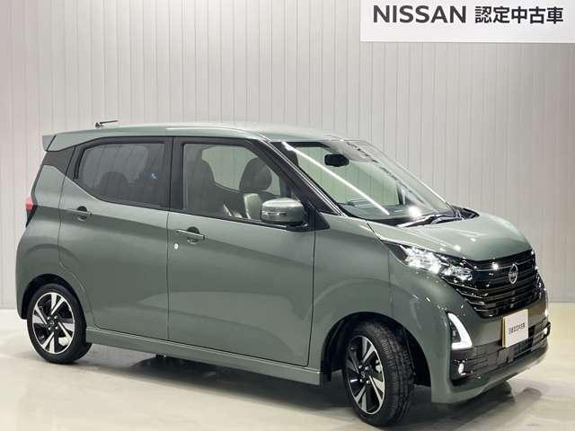 デイズ ハイウェイスター　Ｇターボ　当社試乗車アップ・純正９インチナビ＆アラウンドビューカメラ・ＥＴＣ・オートエアコン・インテリジェントキー・ＬＥＤライト・アルミホイール・衝突被害軽減ブレーキ・踏み間違い防止アシスト（7枚目）