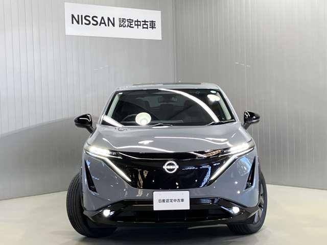 アリア B6 当社試乗車アップ・メーカーOPナビゲーション・プロパイロット・アラウンドビューモニター・ETC・サンルーフ・パワーシート・パワーリアゲート・LEDヘッドライト・フォグランプ・アルミホイールオートライト(5枚目)